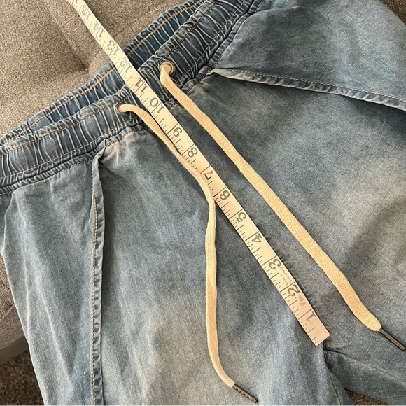 OneTeaspoon Split Seam Harem Jeans, light wash,  Size XS - Picture 5 of 11